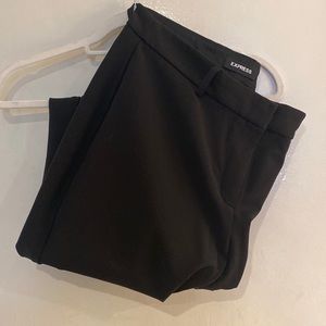 Black express pants. Second set I own.
